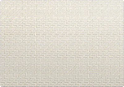 Produktbild von Geometrisches Fischgrätenmuster – Bodenschutzmatte – Stuhlunterlage 100x100 cm – Rutschfest – Hartbodenmatte