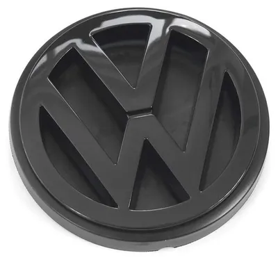 Productafbeelding van Volkswagen 701853601AC, embleem voor achterklep, logo, zwart, COMPATIBEL MET diverse automodellen