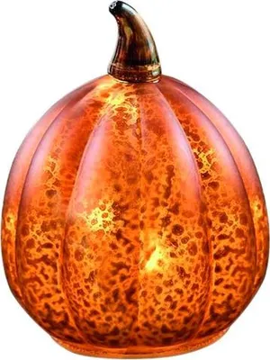 Produktbild von LED Kürbis - ca. 10 x 12 cm - 1 Stück