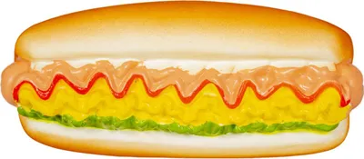Obrázok produktu pre Duvo+ Hračka pre psov Latexový hot dog