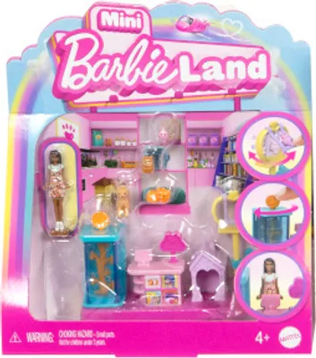 Zdjęcie produktu dla Barbie Mini BarbieLand JCR30, Mini lalka, Damski, 4 lat(a), Dziewczyna, 54,1 mm, 40 g