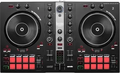 Immagine prodotto di HERCULES DJCONTROL INPULSE 300 MK2 Controller DJ USB a 2 canali con 16 pad e scheda audio integrata
