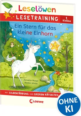 Produktbild von Leselöwen Lesetraining 1. Klasse - Ein Stern für das kleine Einhorn