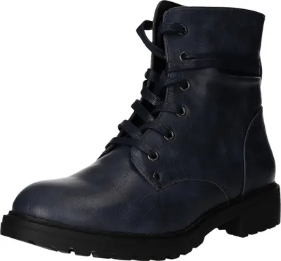Produktbild von Alyssa Damen-Schnürstiefelette Navy-Blau, Farbe:blau, EU Größe:40