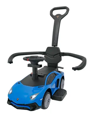 Immagine prodotto di passeggino Lamborghini Aventador SV per bambini - blu