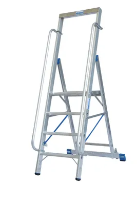 Immagine prodotto di KRAUSE STABILO Stufen-StehLeiter mit großer Standplattform 1x4 Stufen