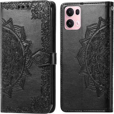 Produktbild von imoshion Mandala Klapphülle Oppo Reno 13 Pro - Schwarz