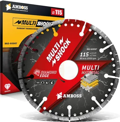 Produktbild von Amboss MultiShock Diamant Trennscheibe - 115 x 2.2 x 22.2