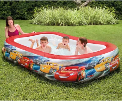 Produktbild von INTEX Pool Cars Swim Center Mehrfarbig 262x175x56 cm