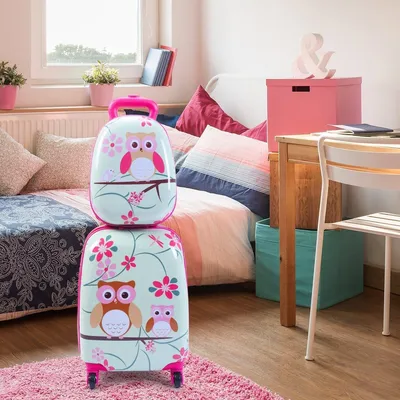 Produktbild von 2 tlg Kofferset Reisegepäck 16'' Koffer + 12'' Rucksack