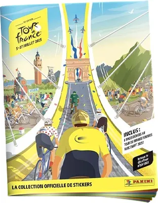 Produktbild von Panini Tour de France 2025 Sticker | 1x Stickeralbum