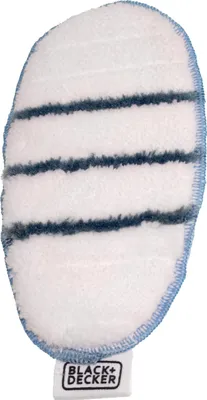 Image de Black+Decker 90639611 Tampon en microfibre pour BHSM1610 ... Nettoyeur vapeur