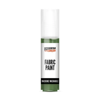 Imagen del producto de Tinte para textiles claros y oscuros PENTART, 20 ml, verde pino