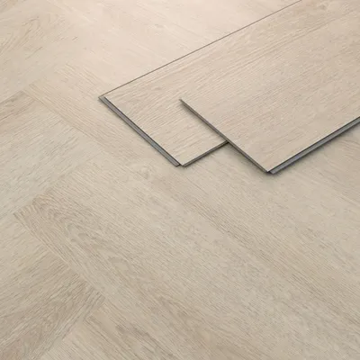 Produktbild von ML-Design PVC Bodenbelag Click Vinyl-Dielen Vinylboden, Dicke 4,2mm, 1,56m²/20 Dielen, Fischgrät Eiche hell, Braun