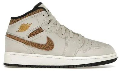 Produktbild von Jordan 1 Mid SE Brown Elephant (GS) - EU 36