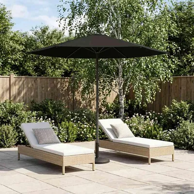 Imagen del producto de Maison Exclusive - Parasol rectangular para jardín, 2,3 x 2,3 m, poliéster, color