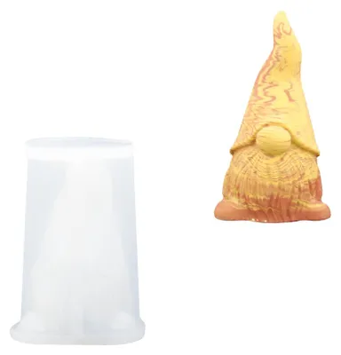 Produktbild von Jesmonite Silikonform Zwerg 10,5x7cm Weihnachtsdekoration