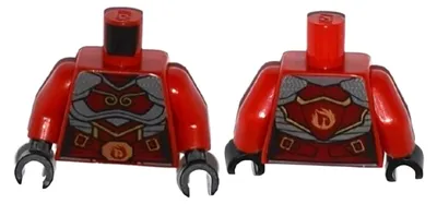 Image de LEGO Torse pour figurine Ninjago, armure de samouraï féminine (973pb1752c01) – neuf