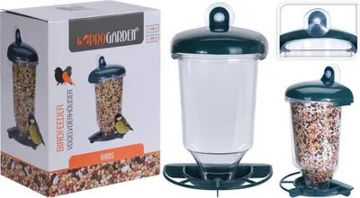Obrázek produktu pro Krmítko pro ptáky 14x10,5x22cm Krmný sloupek Krmná stanice