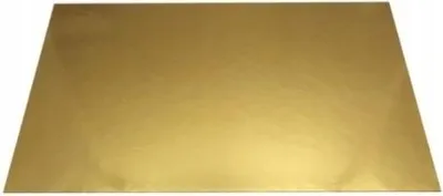 Produktbild von Rechteckiger Goldsockel 60x40 cm 1 Stk.