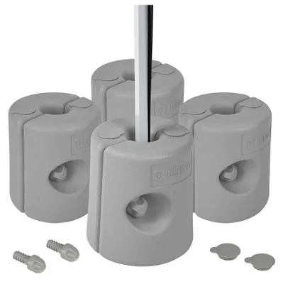 Produktbild von Dönges Dönges Pavillonstandfüße befüllbar 4er Set Grau (Pack à 4 Stück)