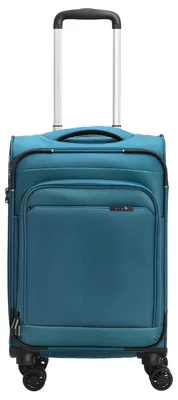 Produktbild von D&N Travel Line 9504 - 4-Rollen-Kabinentrolley S 55 cm (petrol)