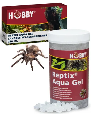 Produktbild von HOBBY Terraristik Reptix Aqua Gel, 250 ml, Wasserspeicher für Terrarien