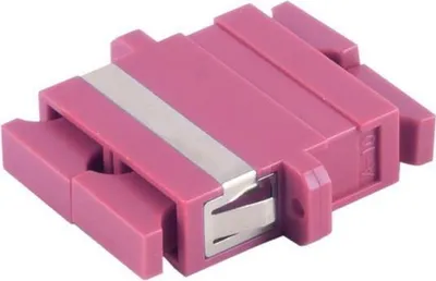 Obrázok produktu pre shiverpeaks ®-BASIC-S--Optovláknový konektor, SC-SC, duplexný, fialový (BS07-60063)