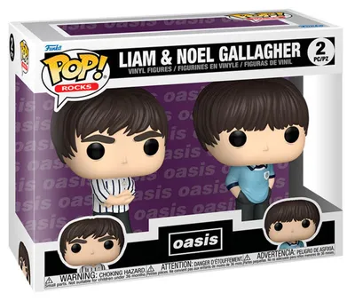 Produktbild von Oasis POP! Vinyl Figuren 2er-Pack Liam & Noel Gallagher 9 cm