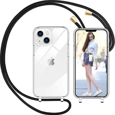 Immagine prodotto di Supporto per telefono in silicone - cinturino rimovibile - 1 pezzo - Nero-oro - Silicone