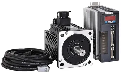 Image de Servomoteur à courant alternatif, puissance 3,8 kW, vitesse 2 500 tr/min, sans frein, 220 V