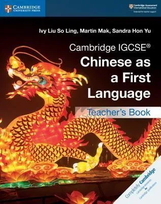 Produktbild von Cambridge IGCSE® Chinese as a First Language Teacher's Book