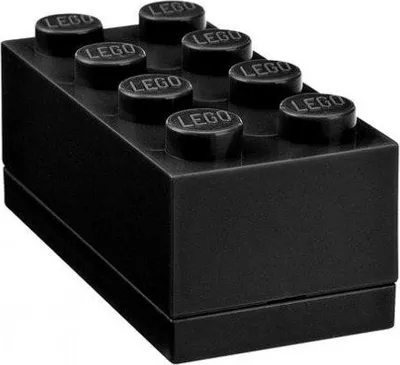 Obrázek produktu pro LEGO 40121733 LEGO Snackbox MINI BOX 8, 110 ml, černý