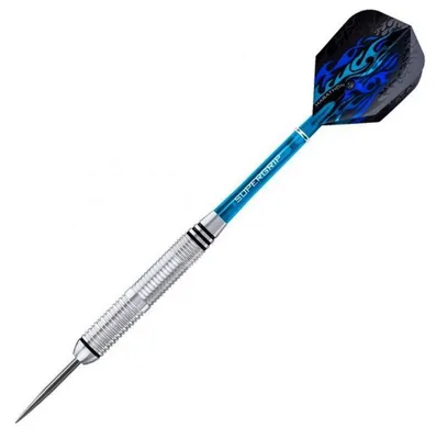 Obrázek produktu pro Harrows - Šipky „Blaze“, ocelová špička PP4986 (21 g) (černá/modrá)