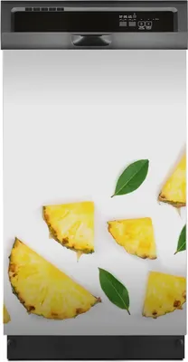 Produktbild von Aufkleber sticker 45x70 cm Dekorative folie Spülmaschine - Ananas Farbige Früchte