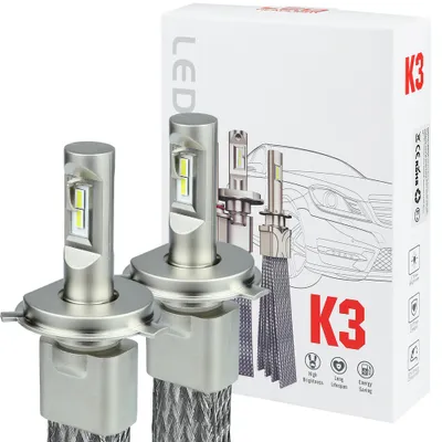 Obrázek produktu pro Sada LED žárovek H4 K3 CSP | 54 wattů | 20 000 lm