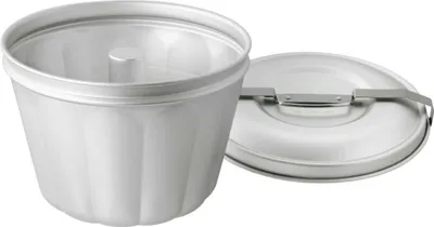 Obrázok produktu pre Dr. Oetker hliníková forma na bain-marie Ø 20 cm BACK-FREUDE CLASSIC, vysokokvalitná forma na pečenie bundt koláčov, forma na puding na pôsobivé výtvory (farba: strieborná)