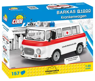 Produktbild von Cobi COBI 24595 Barkas B1000 Krankenwagen