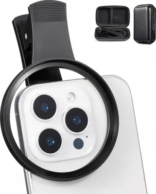 Zdjęcie produktu dla Klips Uchwyt Mocowanie do Telefon Smartfon na Filtr Obiektyw 67 mm 67mm K&F / KF31.142