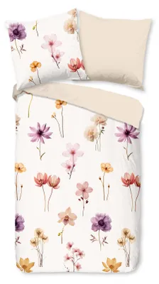 Immagine prodotto di Set di lenzuola Pure, composto da: 1 lenzuolo matrimoniale 135x200 cm + 1 federa 80x80 cm. Articolo: Duvre 33363.01.08, colore: ecru