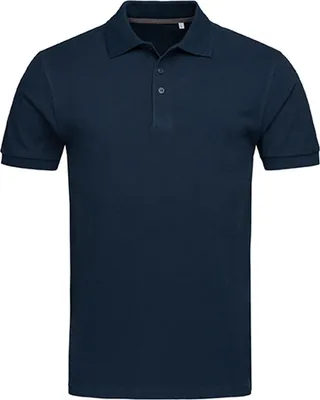 Produktbild von Stedman ST9060 | Herren Harper Polo Short Sleeve - Farbe: Marina Blue - Größe: XXL