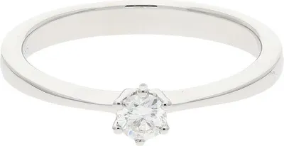 Produktbild von JuwelmaLux Verlobungsring 585 Weißgold mit Brillant JL27-07-0051 54