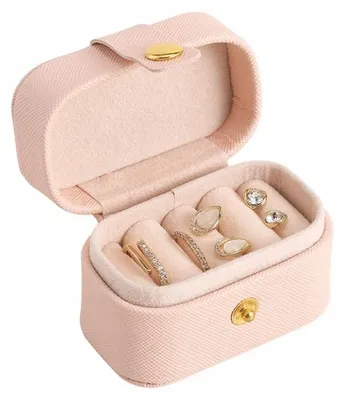 Produktbild von Ecarla PD151R Mini Schmuckkästchen Organizer Rosa