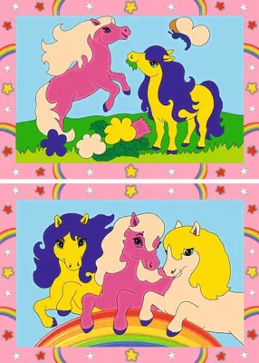 Immagine prodotto di Ravensburger 27773 Ravensburger Malen-nach-Zahlen Süße Ponys
