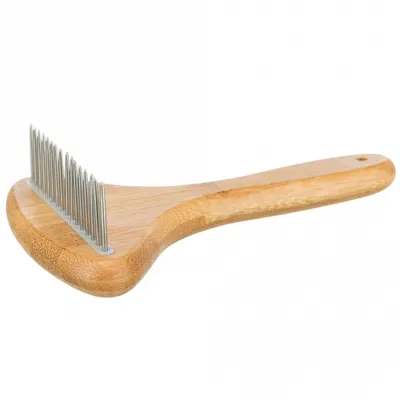 Immagine prodotto di Trixie Pettine per pelo lungo, bambù/metallo, 10 x 17 cm