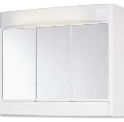 Produktbild von Spiegelschrank Jokey Saphir 60 x 18 x 51 cm weiß 3-türig LED IP 20