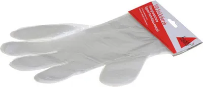 Produktbild von 400x Tankhandschuhe Einweghandschuhe aus HDPE geblockt universal passend