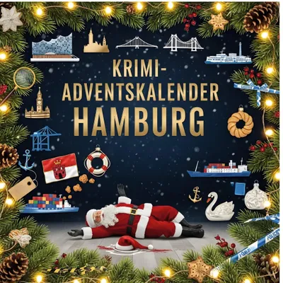 Produktbild von Der Krimi-Adventskalender Hamburg