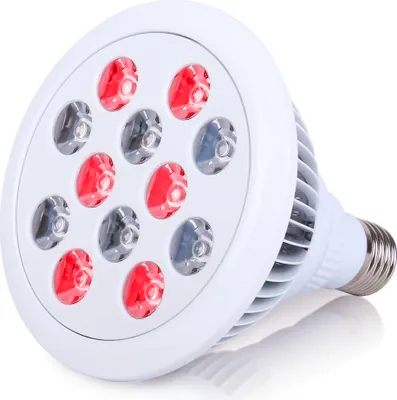 Produktbild von 12W LED PAR Rotlichtlampe Infrarotlampe Tpielampe zur Haut- und Schmerzlinderung