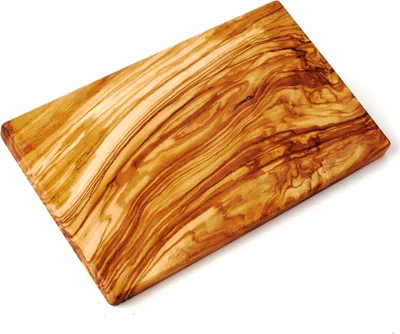 Produktbild von Schneidebrett aus Olivenholz, dünn, massiv 25 x 15 x 1,5 cm